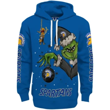 San Jose State Spartans Hoodie - Chirstmas Grinch