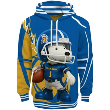 San Jose State Spartans Hoodie - Football Snoopy