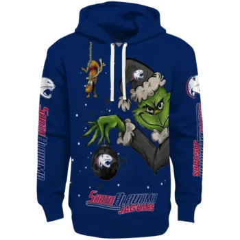 South Alabama Jaguars Hoodie - Chirstmas Grinch