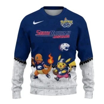 South Alabama Jaguars Sweater - Pokemon