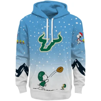 South Florida Bulls Hoodie - Winter Snoopy