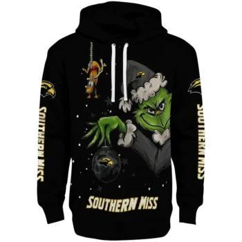 Southern Miss Golden Eagles Hoodie - Chirstmas Grinch