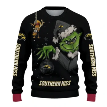 Southern Miss Golden Eagles Sweater - Grinch Stare