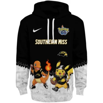 Southern Miss Golden Eagles Hoodie - Pokemon
