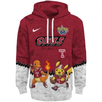 Temple Owls Hoodie - Pokemon