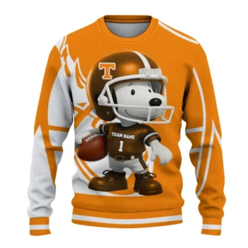 Tennessee Volunteers Sweater - Helmet Snoopy
