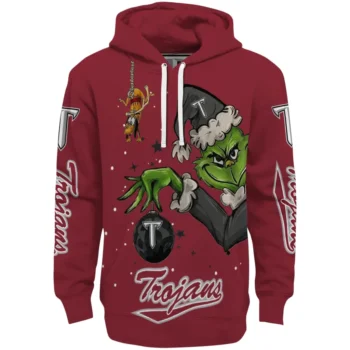 Troy Trojans Hoodie - Chirstmas Grinch