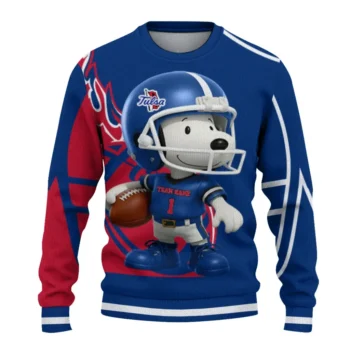 Tulsa Golden Hurricane Sweater - Helmet Snoopy