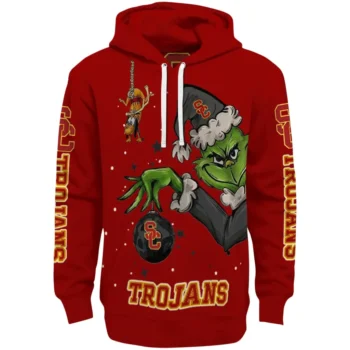 USC Trojans Hoodie - Chirstmas Grinch