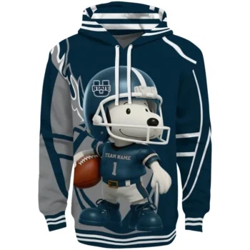 Utah State Aggies Hoodie - Football Snoopy