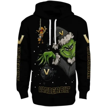 Vanderbilt Commodores Hoodie - Chirstmas Grinch
