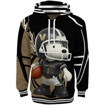 Vanderbilt Commodores Hoodie - Football Snoopy