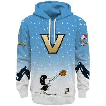 Vanderbilt Commodores Hoodie - Winter Snoopy