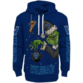 Villanova Wildcats Hoodie - Chirstmas Grinch