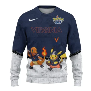 Virginia Cavaliers Sweater - Pokemon