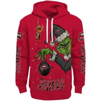 Western Kentucky Hilltoppers Hoodie - Chirstmas Grinch