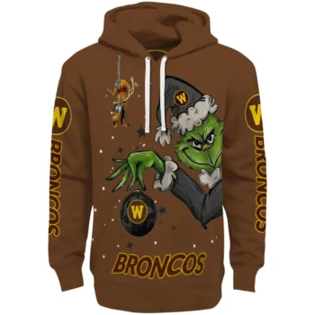 Western Michigan Broncos Hoodie - Chirstmas Grinch
