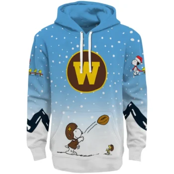 Western Michigan Broncos Hoodie - Winter Snoopy