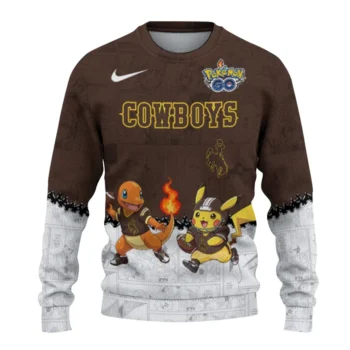 Wyoming Cowboys Sweater - Pokemon
