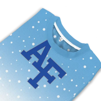 Air Force Falcons Sweater Custom Winter Football Snoopy Blue White Top Rated
