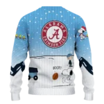 Alabama Crimson Tide Sweater Personalized Winter Football Snoopy Blue White Best Selling