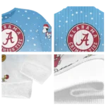 Alabama Crimson Tide Sweater Personalized Winter Football Snoopy Blue White Best Selling