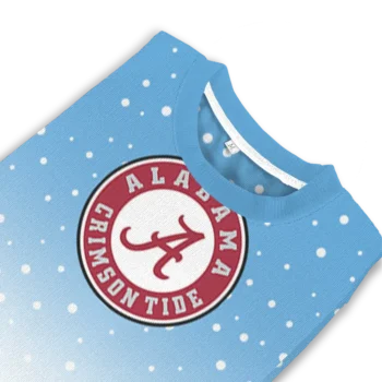 Alabama Crimson Tide Sweater Personalized Winter Football Snoopy Blue White Top Rated