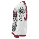 Arizona Coyotes Sweater Personalized Jesus Tear Red White Best Selling