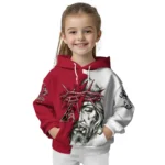 Arizona Diamondbacks Hoodie Customized Jesus Tear Red Best Selling
