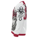 Arizona Diamondbacks Sweater Customized Jesus Tear Red White Best Selling