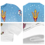 Arizona State Sun Devils Sweater Custom Winter Football Snoopy Blue White Best Selling