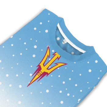 Arizona State Sun Devils Sweater Custom Winter Football Snoopy Blue White Top Rated