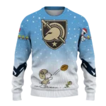 Army Black Knights Sweater Customized Winter Football Snoopy Blue White Best Selling