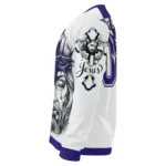 Baltimore Ravens Sweater Customized Jesus Tear Purple White Best Selling