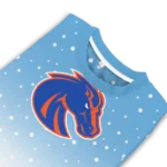 Boise State Broncos Sweater Custom Winter Football Snoopy Blue White Best Selling