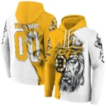 Boston Bruins Hoodie Custom Jesus Tear Gold Best Selling