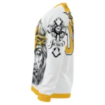 Boston Bruins Sweater Custom Jesus Tear Gold White Best Selling