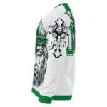 Boston Celtics Sweater Custom Jesus Tear Green White Best Selling