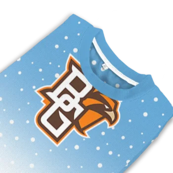 Bowling Green Falcons Sweater Custom Winter Football Snoopy Blue White Top Rated