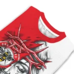 Brentford Sweater Personalized Jesus Tear Red White Best Selling