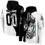 Brooklyn Nets Hoodie Customized Jesus Tear Black Best Selling