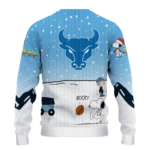 Buffalo Bulls Sweater Personalized Winter Football Snoopy Blue White Best Selling