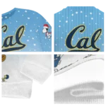 California Golden Bears Sweater Personalized Winter Football Snoopy Blue White Best Selling