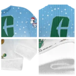 Charlotte 49ers Sweater Custom Winter Football Snoopy Blue White Best Selling