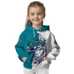 Charlotte Hornets Hoodie Personalized Jesus Tear Teal Best Selling