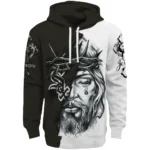 Chicago White Sox Hoodie Custom Jesus Tear Black Best Selling