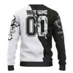 Chicago White Sox Sweater Custom Jesus Tear Black White Best Selling