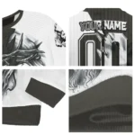 Chicago White Sox Sweater Custom Jesus Tear Black White Best Selling