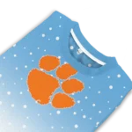 Clemson Tigers Sweater Customized Winter Football Snoopy Blue White Best Selling