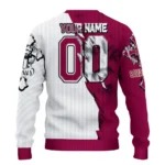 Cleveland Cavaliers Sweater Custom Jesus Tear Wine White Best Selling